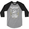 my family my freedom my rod 3/4 Sleeve Shirt