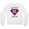 super mom 01 Crewneck Sweatshirt