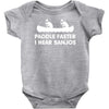 paddle faster Baby Onesie