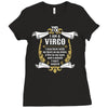 I Am A Virgo Ladies Fitted T-Shirt