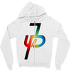 jake paul colorful Zipper Hoodie