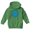number 4 Youth Hoodie