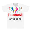 legends are born november All Over Men's T-shirt