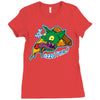 pizza time! Ladies Fitted T-Shirt