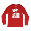 ted fick dich donner Long Sleeve Shirts
