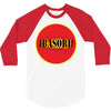 red fire 3/4 Sleeve Shirt