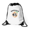 Impeach 45 Drawstring Bags