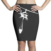 uh 1 huey air attack helicopter vinyl decal fire fighting cdf usfs Pencil Skirts