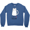 cat love person! Crewneck Sweatshirt