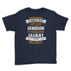 Super Cool Grandson Of A Freaking Awesome Grammy Youth Tee