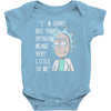 rick opinion Baby Onesie