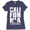 california republic (2) Ladies Fitted T-Shirt