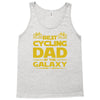 best cycling dad galaxy cycling Tank Top
