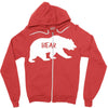 Bear Zipper Hoodie