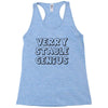 verry stable genius Racerback Tank