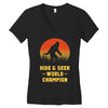 Hide and Seek World Champion Women's V-Neck T-Shirt