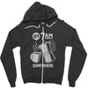 it's 7am somewhere Zipper Hoodie