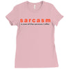 funny t shirt sarcasm is one of the services i offer rude tee offensiv Ladies Fitted T-Shirt
