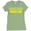 nineties forever Ladies Fitted T-Shirt