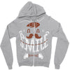 keep smile everyday Zipper Hoodie