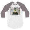 René Magritte The Son Of Man 3/4 Sleeve Shirt