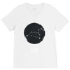 Leo Zodiac Sign Minimal Design V-Neck Tee