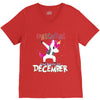 Born Unicorns-Born December V-Neck Tee