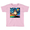 Totoro Van Gogh Parody Toddler T-shirt