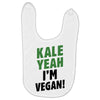 Kale Yeah I'm Vegan! Baby Bibs