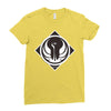 simple art logo Ladies Fitted T-Shirt
