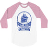 Sailor Life Is Adventure Dare It 3/4 Sleeve Shirt