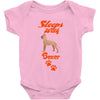 Sleeps With Boxer Baby Onesie