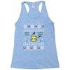 pokemon christmas ugly Racerback Tank