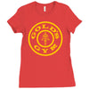 golds gym fitness Ladies Fitted T-Shirt