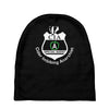 cia badge cider imbibing anarchist with badge Baby Beanies