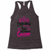 Celebrating With the 1st Birthday Queen Racerback Tank