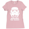 support the troops Ladies Fitted T-Shirt