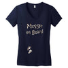 Muggle On Board Hunter Women's V-Neck T-Shirt