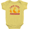 This Girl Loves Pomeranian Baby Onesie