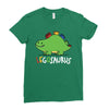 legosaurus Ladies Fitted T-Shirt