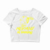 mermaid in training Crop Top