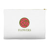 flowers Accessory Pouches