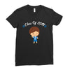 class o f 2019 .cool boy. Ladies Fitted T-Shirt