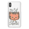 my cat is on the internet iPhoneX