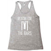 reach for the bars Racerback Tank