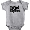 the dogfather beagle Baby Onesie