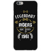 legendary riders are born in 1961 iPhone 6/6s Case