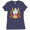 the grey Ladies Fitted T-Shirt