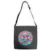 psycho cat Adjustable Strap Totes