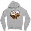 the neverending friendship Zipper Hoodie